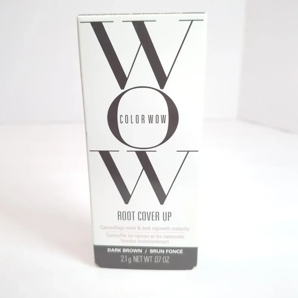 COLORWOW‎ Root Cover Up Dark Brown - New in Box .07oz Camouflage Roots